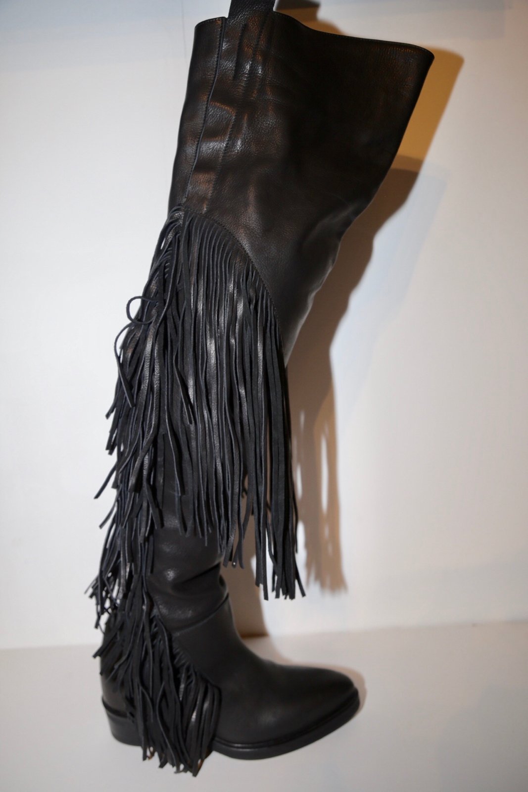 CINZIA ARAIA OVER THE KNEE BOOTS Trunk Show Designer Consignment