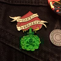 Image 1 of Fart Breaker Enamel Pin