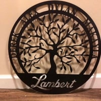 Image 1 of Tree of Life Sign - Customizable