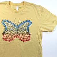 Image 2 of BUTTERFLY - tshirt (yellow)