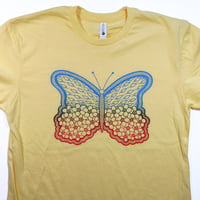 Image 3 of BUTTERFLY - tshirt (yellow)