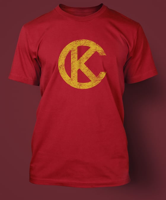 Image of Loyalty KC Red & Gold Shirt