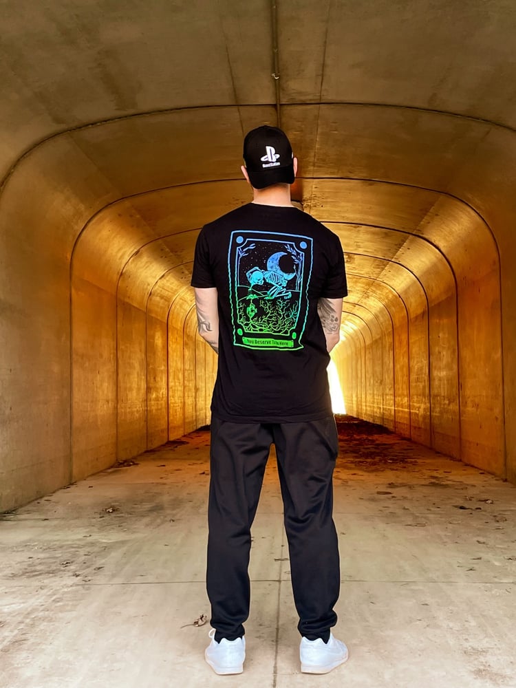 Image of INTROSPECTIVE BLACK TEE