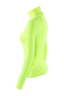 Image of Neon Ribbed Turtle Neck Sweater