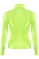 Image of Neon Ribbed Turtle Neck Sweater