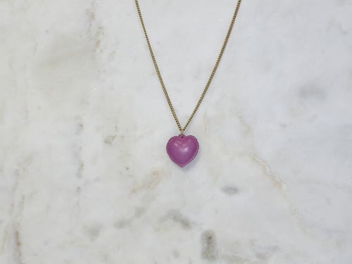 Image of Rebel Chic Sacred Heart necklace