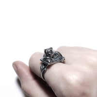 Image 5 of Guardian ring in sterling silver or gold