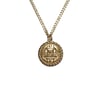Tempus Fugit necklace in sterling silver or 10k gold