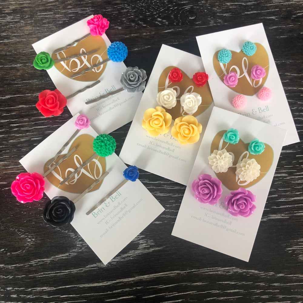 Image of Flower earrings 