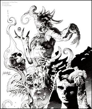 Image of Charon: Gatekeeper of the Ruin- 13x19 Limited Print signed <font color="red"></font>