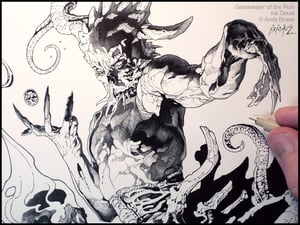 Image of Charon: Gatekeeper of the Ruin- 13x19 Limited Print signed <font color="red"></font>