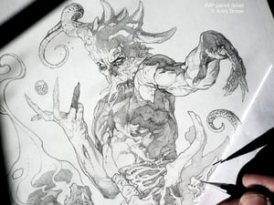 Image of Charon: Gatekeeper of the Ruin- 13x19 Limited Print signed <font color="red"></font>