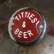 Image of VintageChop Titties and Beer tail light