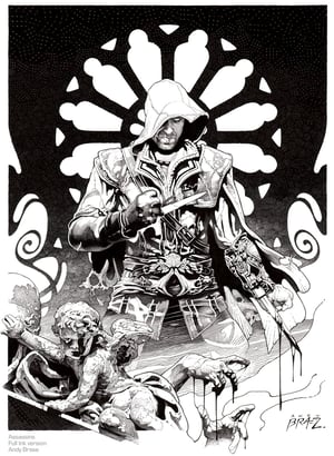 Image of Assassins: Dark- 13x19 Limited Print (signed)