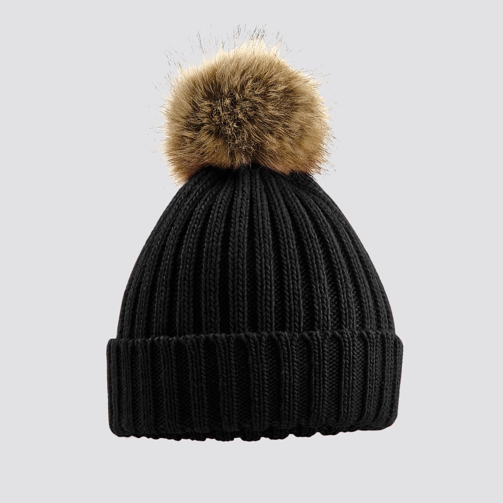 Image of NEVIS BEANIE [BLACK]