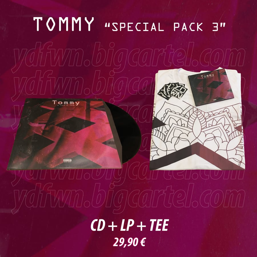 Image of TOMMY Special Pack 3: CD + LP + TEE