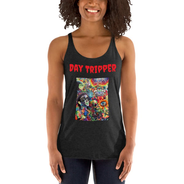 Image of Women's "Day Tripper" Tank Top (Racerback) SZ. M