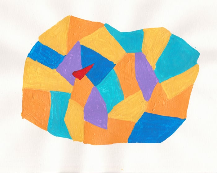 Image of My Pet Rock Has a Pink Triangle Heart 1