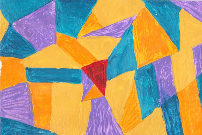 Image of The Field I Found My Pet Rock Had A Red Triangle Heart Too