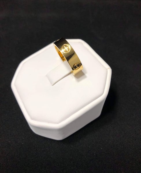 Image of Love Design Ring (Gold) 