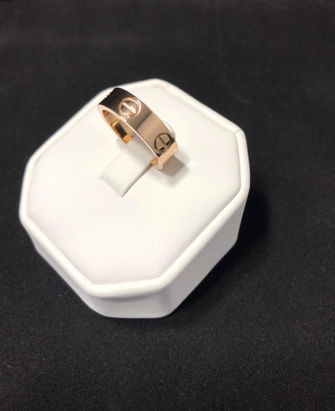 Image of Love Design Ring (Rosegold)