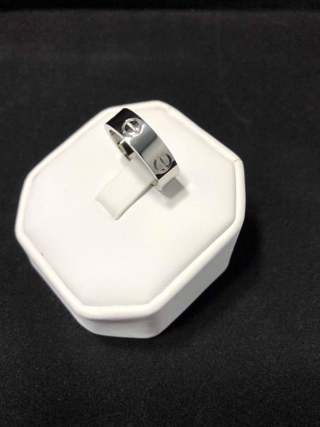 Image of Love Design Ring (White) 