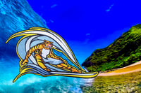 Image 1 of “Moke” the BIG WAVE surfer 