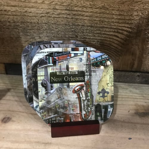 Image of NEW ORLEANS COASTER SET 