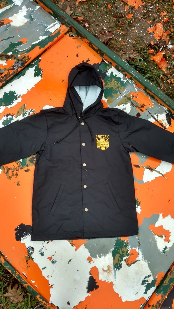 Image of "Totem" Coaches Jacket Black