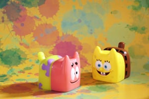 Image of Ratokim X Unbox Bread Cat - SpongeBob ver.