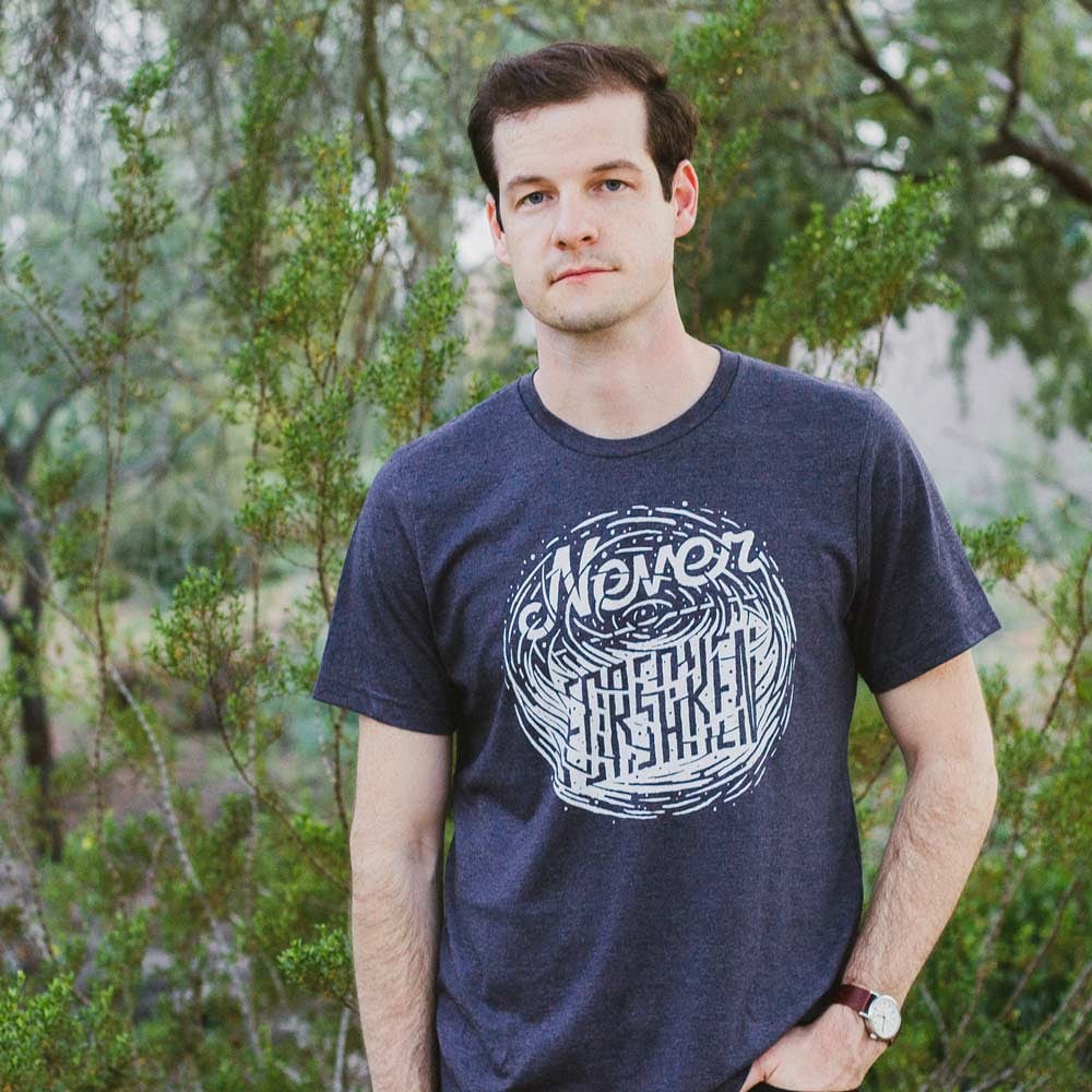 Image of Never Forsaken - Unisex T-shirt - White/Navy