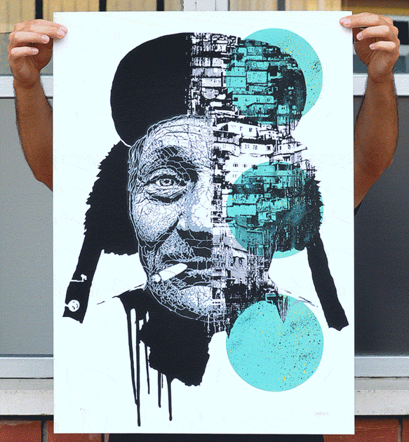 Image of WE ALL ARE URBAN CREATURES / Silkscreen Limited Edition