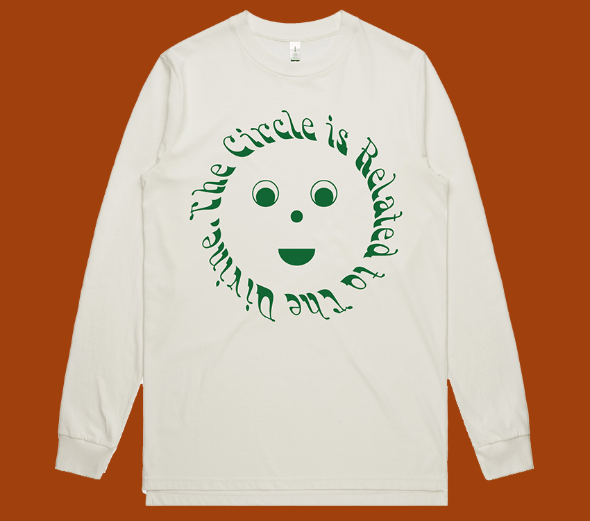 Image of The Circle is Related to The Divine - Organic Natural L/S