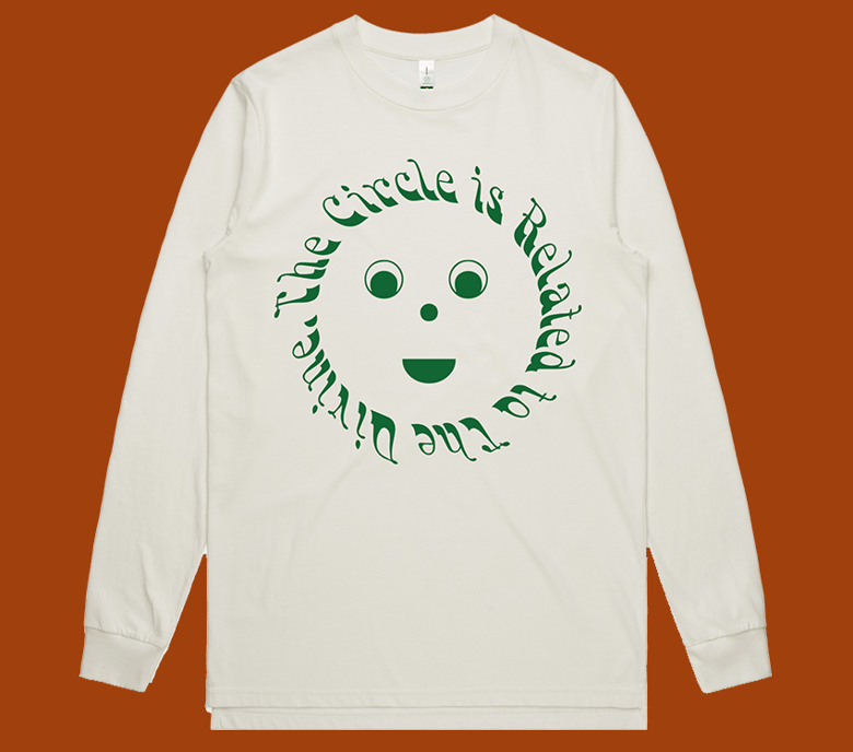 Image of The Circle is Related to The Divine - Organic Natural L/S