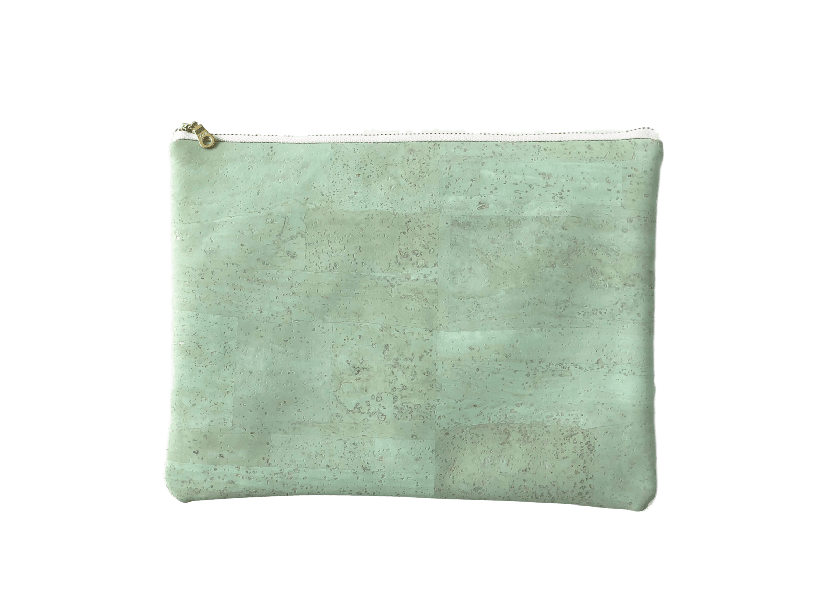 mint green clutch