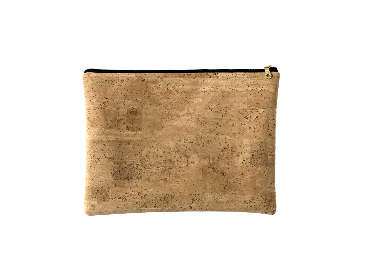 Image of Gloria Clutch In Natural Cork