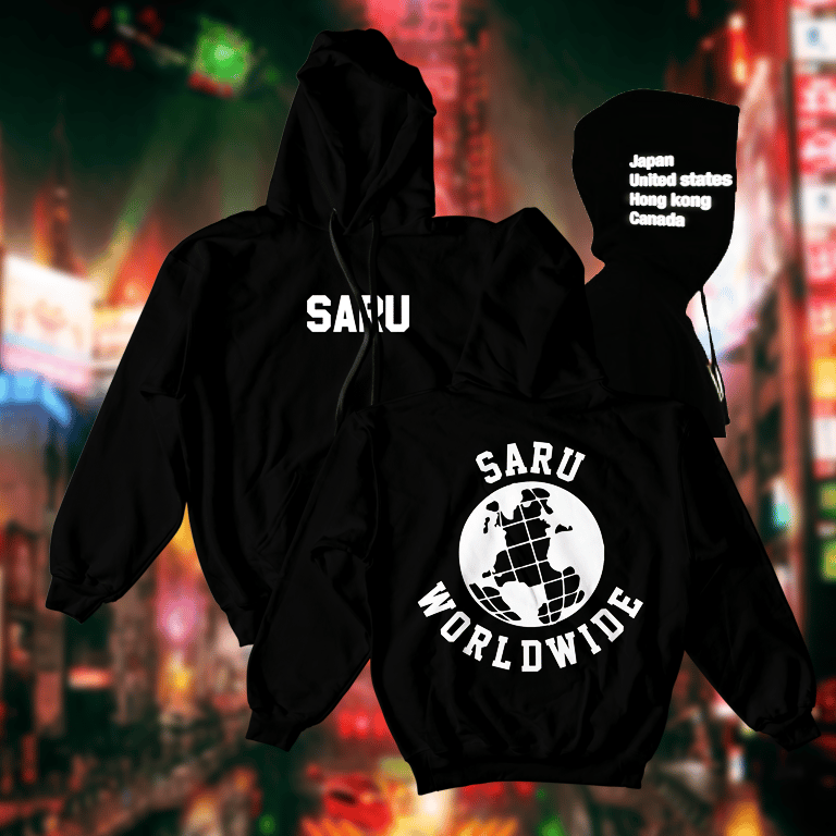 Image of Saru worldwide hoodies