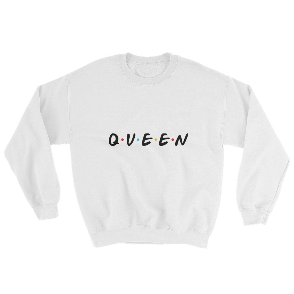 queen crewneck sweatshirt