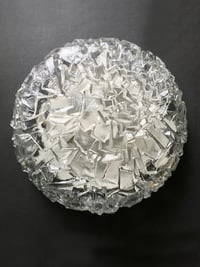 Image 1 of 15" Flush Mount Heavily Textured Glass by Kaiser Leuchten