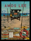 Amos Lee (2018 U.S. Tour) • L.E. Official Poster (18" x 24")