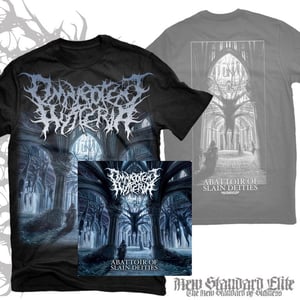 Image of 'Abattoir of Slain Deities' Shirt and CD Bundle