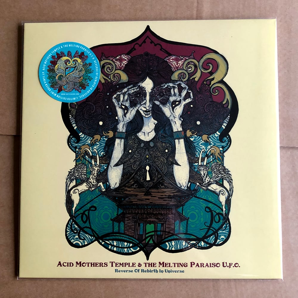 ACID MOTHERS TEMPLE 'Reverse Of Rebirth In Universe' Mint Green Vinyl LP