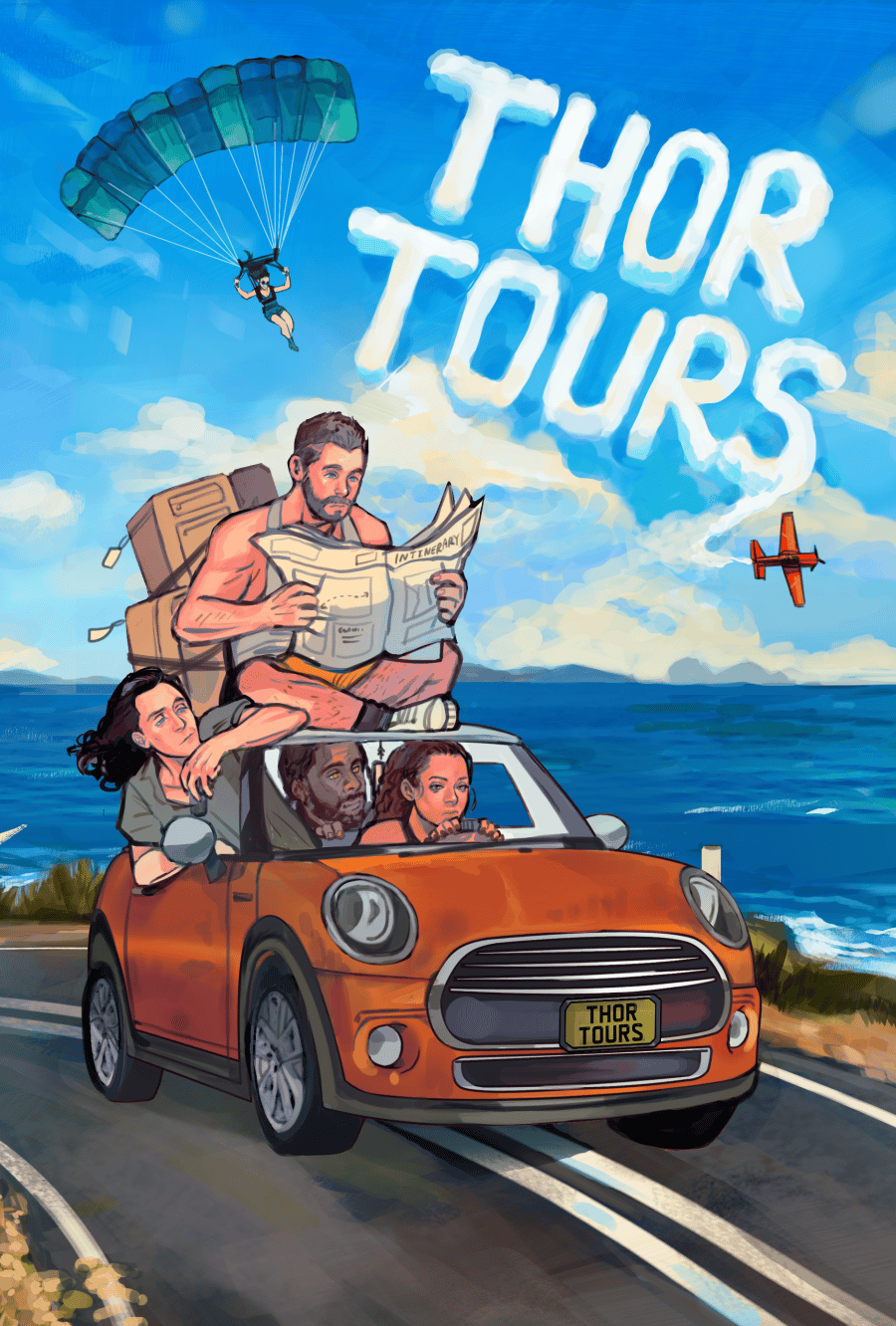 Image of THOR⚡TOURS [ZINE ONLY]