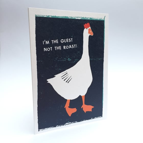 Image of Goose is guest Christmas card