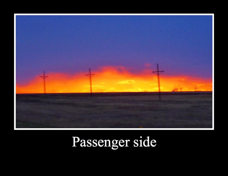 "Passenger side" by Matt Caughthran