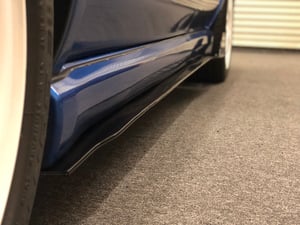 Image of "V2" style Side skirt Extensions 