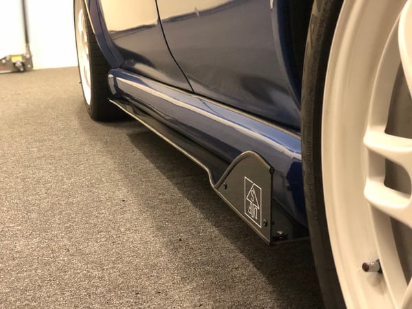 Image of "V2" style Side skirt Extensions