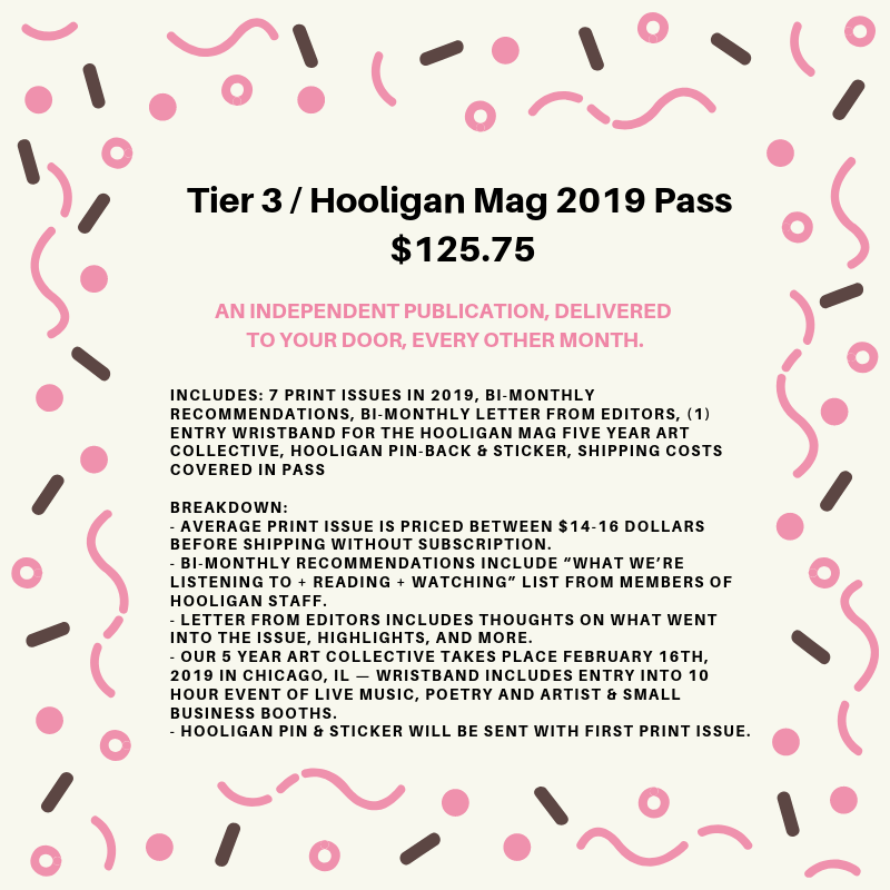 Image of Tier 3 / Hooligan Mag 2019 Pass