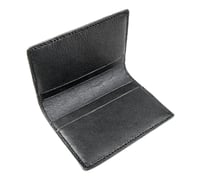 Image 2 of Bifold n°4 - Black nubuck alligator