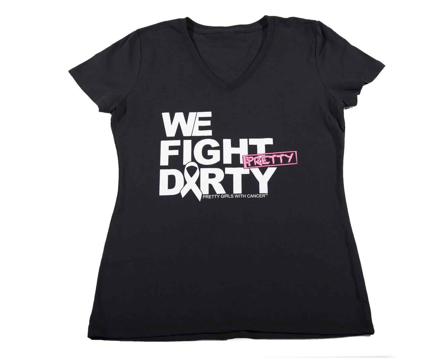 Image of  We Fight Pretty Dirty- Tank & V-Neck  (Customize Color)